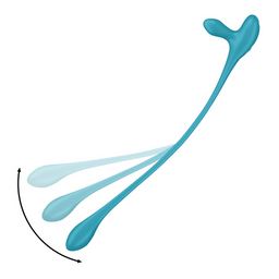 Satisfyer Plug and Play 1 - Partner Vibrator - Blauwgroen (4061504043876)