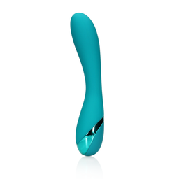Loveline by shots Glad Siliconen G-Spot Vibrator - Teal Blauw (8714273051462)