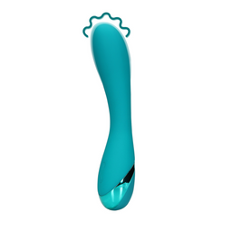 Loveline by shots Glad Siliconen G-Spot Vibrator - Teal Blauw (8714273051462)