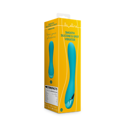Loveline by shots Glad Siliconen G-Spot Vibrator - Teal Blauw (8714273051462)