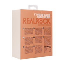 Realrock by shots Vibrerende Realistische Cock met Scrotum - 6 / 15 cm (8714273070739)