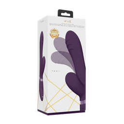 Vive by shots Tani - Finger Motion met Pulse-Wave Vibrator - Paars (7423522539590)