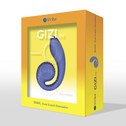 Snail vibe GIZI Lite - Dual G-Spot Stimulator - Sappige Blauwe Bes (8720615765690)