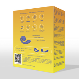 Snail vibe GIZI Lite - Dual G-Spot Stimulator - Sappige Blauwe Bes (8720615765690)