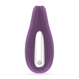 Crushious Pleasuriser - Rechargeable Vibrator with Waterbased Lubricant - 1.7 fl oz / 50 ml - Purple (7403254150256)