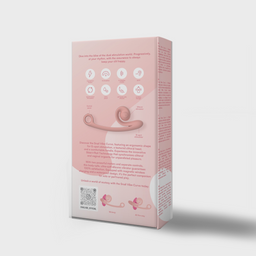 Snail vibe CURVE - Dual Stimulator - Peachy Pink (8720615764365)