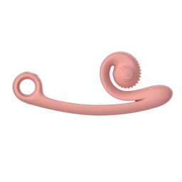 Snail vibe CURVE - Dual Stimulator - Peachy Pink (8720615764365)