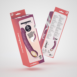 Crushious Magnus Bend - Realistische Flexibele Vibrator - Paars (7403254161085)