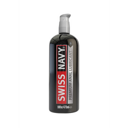 Swiss navy Premium - Siliconegebaseerd Anale Glijmiddel - 16 fl oz / 473 ml (699439001582)