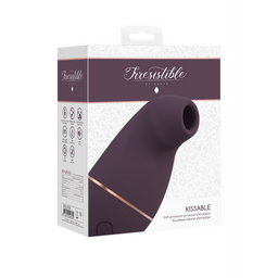 Irresistible by shots Kissable - Zuig Vibrator (8714273549341)
