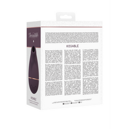Irresistible by shots Kissable - Zuig Vibrator (8714273549341)