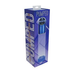 Pumped by shots Automatische Waterdichte Pomp - Metaal Blauw (8714273058348)