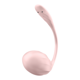 Satisfyer Ribbed Petal Connect App - Draagbare Koppel Vibrator - Roze (4061504002774)