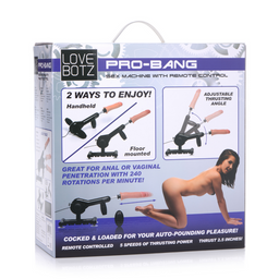 Xr brands Pro-Bang - Afstandsbediening Seksmachine (848518039774)
