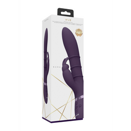 Vive by shots Sora - Up  Down Stimulerende Ringen, Vibrerende G-Spot Rabbit - Paars (8714273493286)