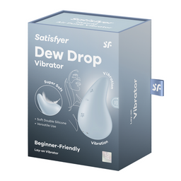 Satisfyer Dew Drop - Lay-on Vibrator - Blauw (4061504066936)