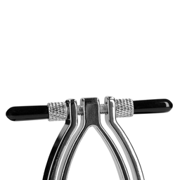Ouch! by shots Verstelbare Pussy Clamp - Zilver (8714273048011)