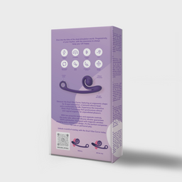 Snail vibe CURVE - Dual Stimulator - Purple (8720615764341)