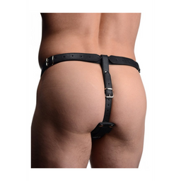 Xr brands Herenharnas met siliconen butt plug (848518026866)