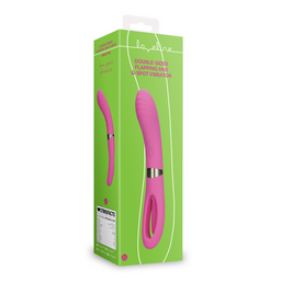 Loveline by shots Dubbelzijdige flapper en G-Spot vibrator - Uitbundig Roze (8714273049186)