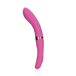 Loveline by shots Dubbelzijdige flapper en G-Spot vibrator - Uitbundig Roze (8714273049186)