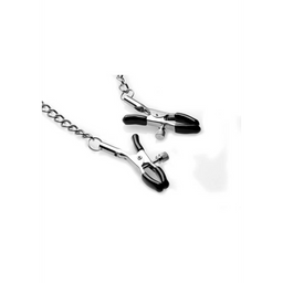 Xr brands Silicone Ball Gag met Nipple Clamps (848518024473)