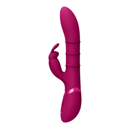 Vive by shots Sora - Up  Down Stimulerende Ringen, Vibrerende G-Spot Rabbit - Roze (8714273493217)