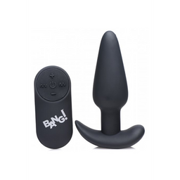 Xr brands Vibrerende Siliconen Butt Plug met Afstandsbediening (848518039682)