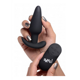 Xr brands Vibrerende Siliconen Butt Plug met Afstandsbediening (848518039682)