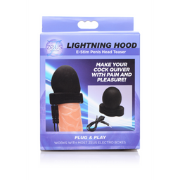 Xr brands Lightning Hood - E-Stim Penis Head Teaser (848518033239)