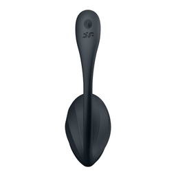 Satisfyer Ribbed Petal Connect App - Draagbare Koppel Vibrator - Zwart (4061504002767)