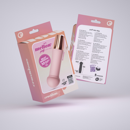 Crushious Mellow Puff - Mini Wand Vibrator - Roze (7403254161320)
