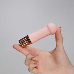 Crushious Mellow Puff - Mini Wand Vibrator - Roze (7403254161320)