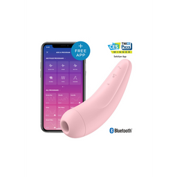 Satisfyer Curvy 2Plus - Air Pulse Stimulator en Vibratie - Roze (4061504001852)