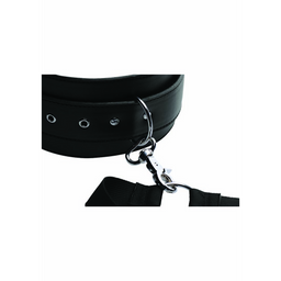 Xr brands Eenvoudige Toegang Thigh Harness met Wrist Cuffs (848518023087)