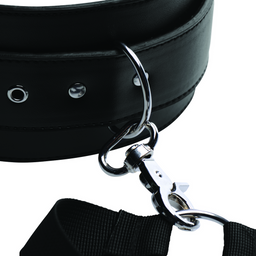 Xr brands Eenvoudige Toegang Thigh Harness met Wrist Cuffs (848518023087)