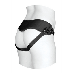 Doc johnson Supreme Harness met Vibrerende Plug en Afstandsbediening - 2 Stukken (782421069407)
