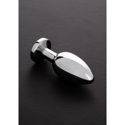 Steel by shots Buttplug met juwelen - Groot (8714273782373)