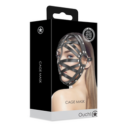 Ouch! by shots Cage Mask - Zwart (8714273044389)