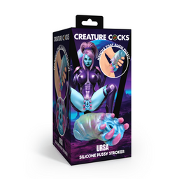Xr brands Ursa - Siliconen Pussy Stroker - Blauw/Paarse (848518058515)