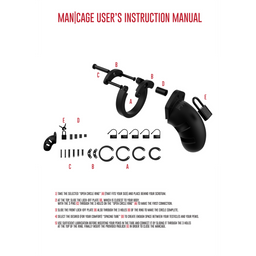 Mancage by shots Model 20 Chastity Cock Cage - 3.5 / 9 cm (7423522514580)