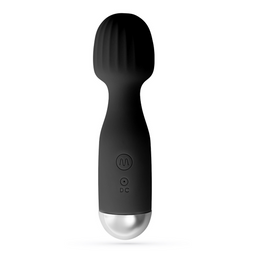 Crushious Wanderlust - Mini Wand Massager - Zwart (7403254159761)