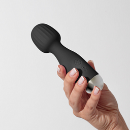 Crushious Wanderlust - Mini Wand Massager - Zwart (7403254159761)