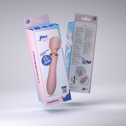 Crushious Jinx - Dual Wand Massager met Verwarmingsmodus - Rosé Wijn (7403254161108)