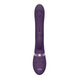 Vive by shots Rini - Pulse Wave  Vibrating Double Penetration Rabbit - Paars (7423522539538)