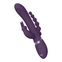 Vive by shots Rini - Pulse Wave  Vibrating Double Penetration Rabbit - Paars (7423522539538)