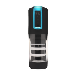 Xr brands Roto-Stroke - Duwende en Draaierende Masturbator - Zwart (848518056467)