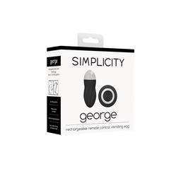 Simplicity by shots George - Draadloze Ei met Afstandsbediening (8714273548672)