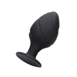 Ouch! by shots Gedraaid Butt Plug Set - Zwart (8714273925664)