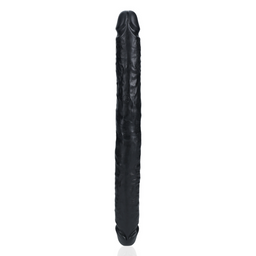 Realrock by shots Slim Double Ended Dong 14 / 35,6 cm - Zwart (8714273505637)